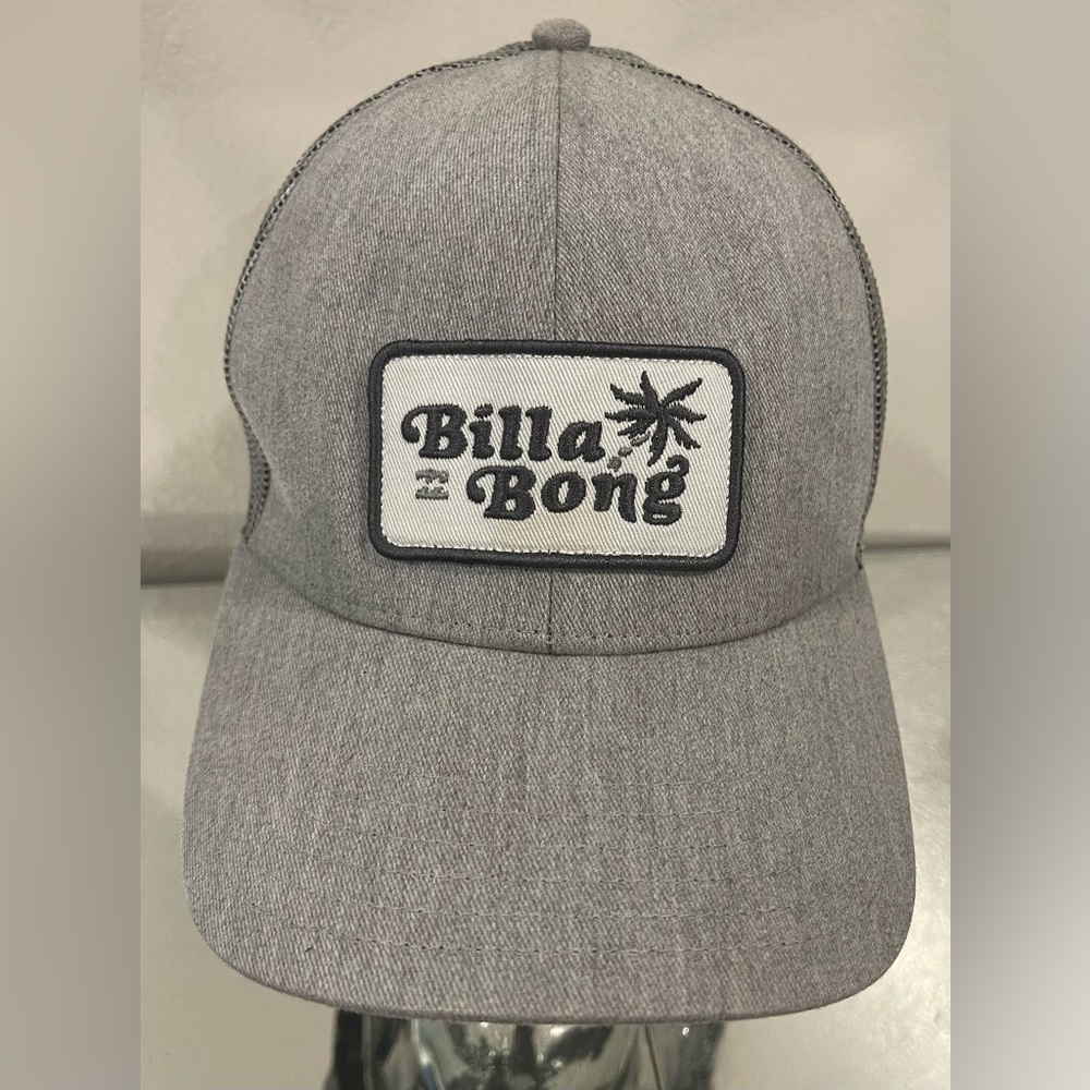 Billabong gray men trucker hat cap